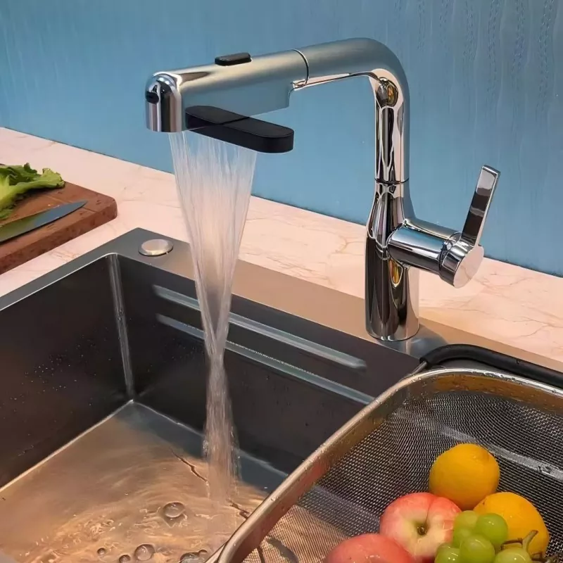 Digital Display Lift Kitchen Faucet Digital Display Lift Kitchen Faucet