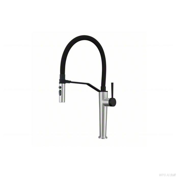 Single-Hole 3-Spray Magnetic Pull-Down Kitchen Sink Faucet